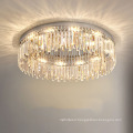 Stainless Steel Crystal Modern LED Ceiling Light